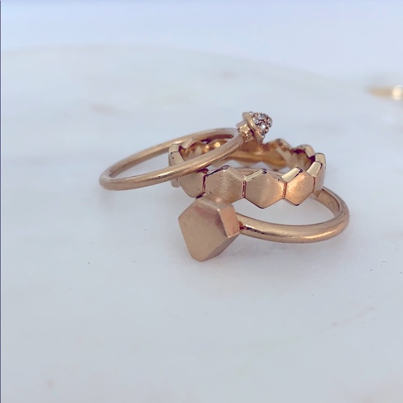 Set of 3 Madewell Rings - Picture 2 of 4